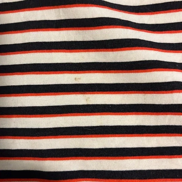 lululemon athletica Navy and White Striped Short Sleeve Tee - Picture 7 of 8